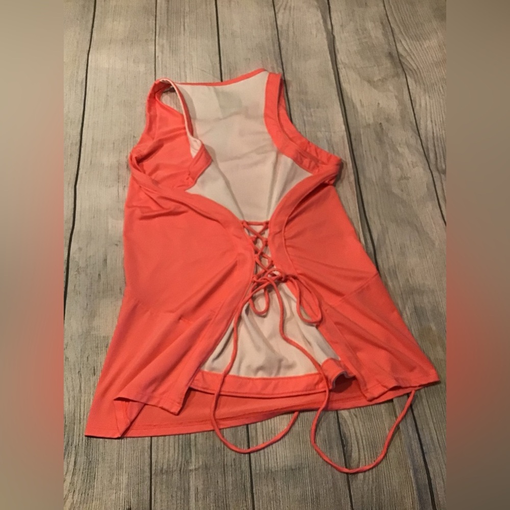 Lucky in love tank top string tie size large 12 woman’s - Picture 5 of 5